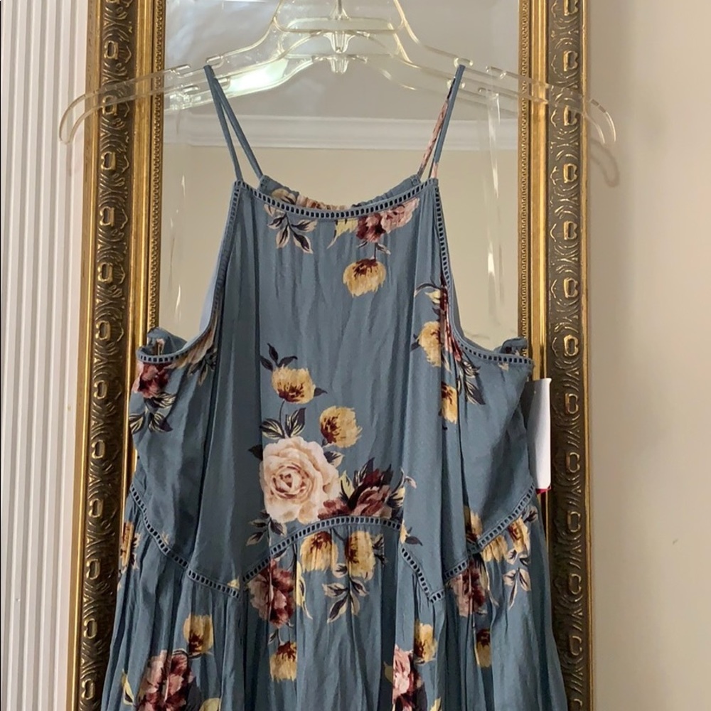 Floral maxi dress